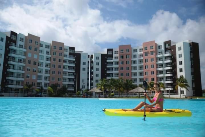 Departamento en Dream lagoons Cancún Buitenkant foto